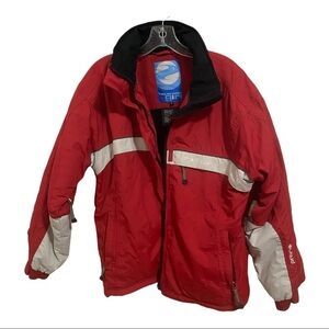Liquid Girl Ski Jacket Red Size Large